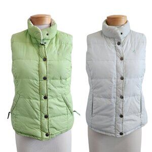 Crew Clothing Tailored Fit Down Feather Blend Quilted Reversible Puffer Vest 10